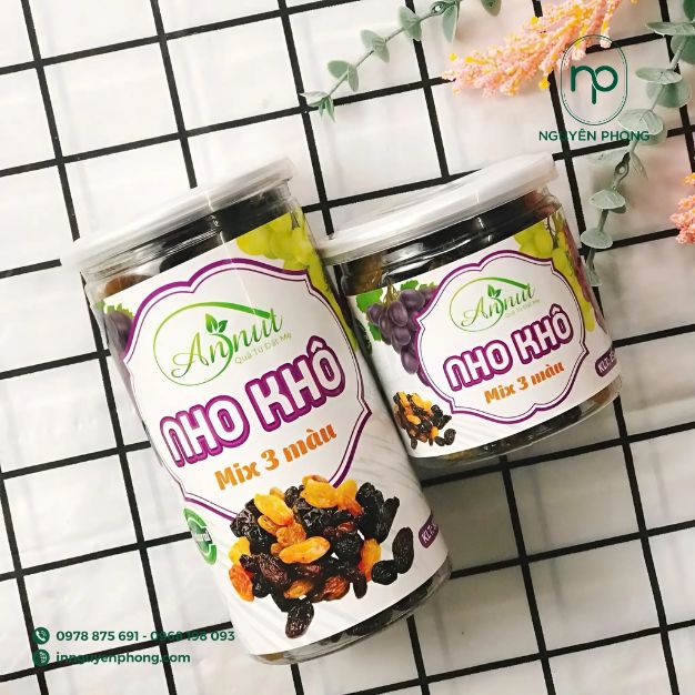In Tem Dán Nho Khô Đẹp Mắt – “Chiếc Áo” Nhỏ Tạo Nên Giá Trị Lớn Cho Sản Phẩm